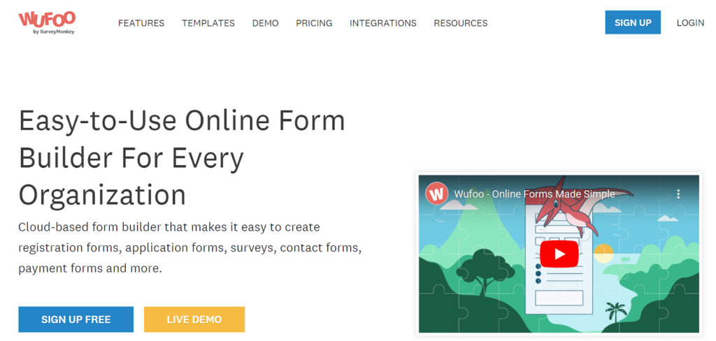 Wufoo google forms alternatives