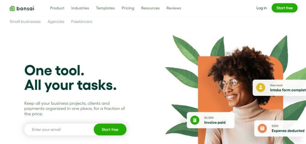 bonsai Best Time Tracking Tools For Freelancers